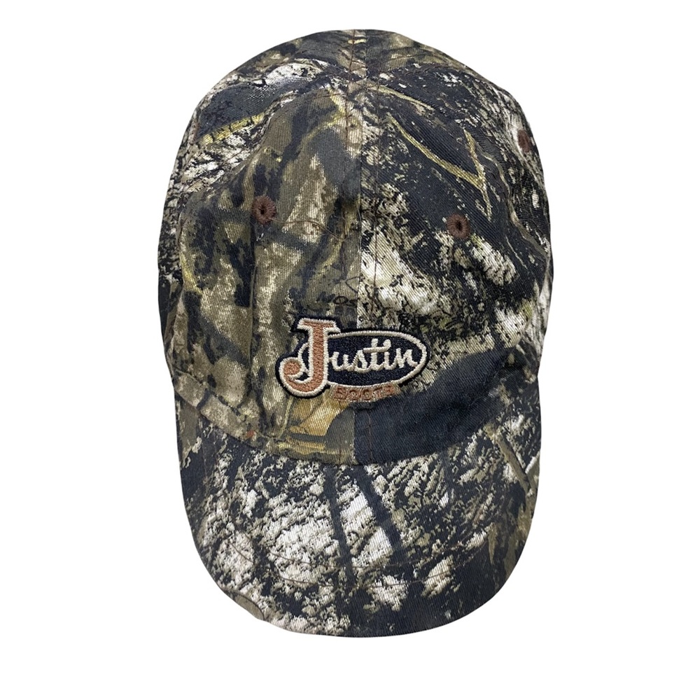 Justin Boots Brand Baby Hunting Camouflage Hat, Elastic back, Onesize